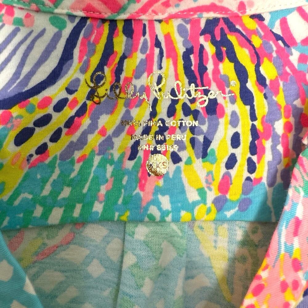 NWT Lilly Pulitzer ROAR OF THE SEAS ALI DRESS Size XXS - Picture 3 of 7